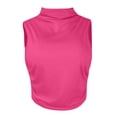 thumbnail image 1 of Mode Femmes T-Shirt Sans Manches Uni Blouse Chemises Gilet Court Ajusté Hauts, 1 of 6