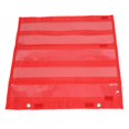 thumbnail image 3 of Tableau de Poche, Poches Transparentes Usage Unique Polyester PVC Magnétique 5 Rangées Tableau de Poche pour Activités pour Étudiants pour École Rouge, 3 of 8