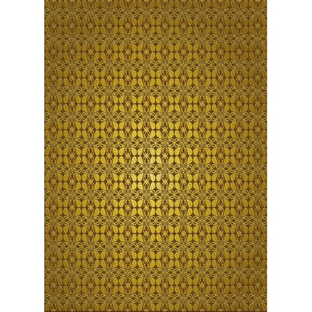 Ahgly Company Machine Washable Indoor Rectangle Transitional Dark Bronze Brown Area Rugs, 3' x 5'