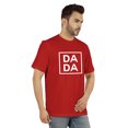 thumbnail image 2 of Inkmeso Men's Graphic Printed Da Da€ Quotes First Time Daddy Tshirt Cotton Jersey Tee, 2 of 7