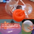 thumbnail image 3 of Jouet Ballon Rempli d'Eau, Balle Bulle d'Extérieur Gonflable, Ballon Bulle à Souffler d'Extérieur, Jouet Ballon pour Enfants, Orange, Mini, 3 of 7