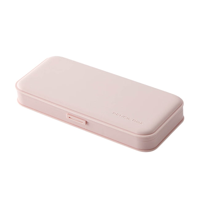 EARKITY Pencil Box, Large Capacity Pencil Cases, Hard Pencil Case, Crayon Box with Snap-tight Lid Stackable Design, Plastic Storage Box for Office Home School Classroom Supplies