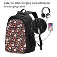 thumbnail image 2 of Vsdgher To The Best Mom Print Travel Laptop Backpack, Laptops Backpack with USB Charging Port, Water Resistant Computer Bag Gift for Men & Women, 2 of 7