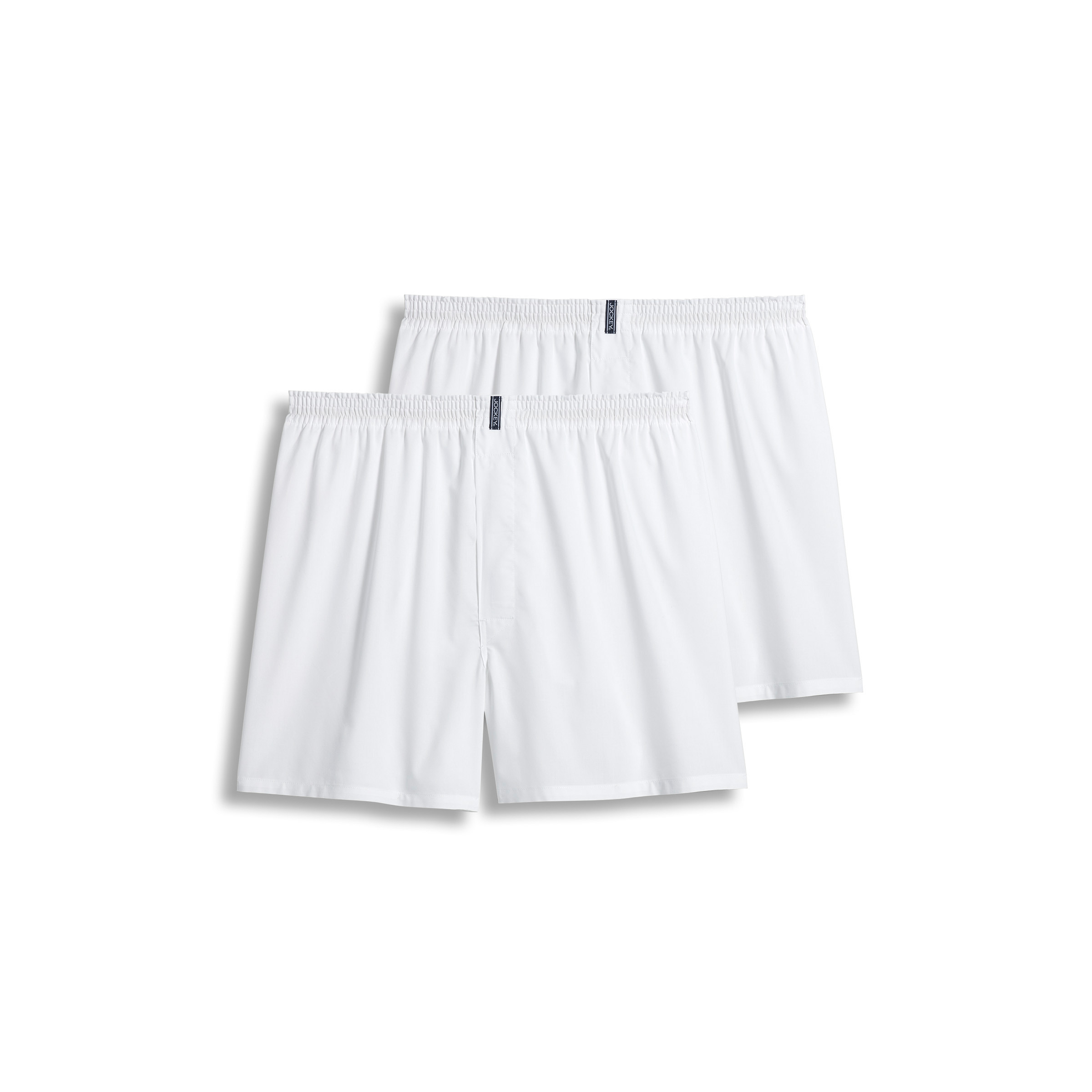 Jockey Men's Big Man Full Cut 5" Boxer - 2 Pack