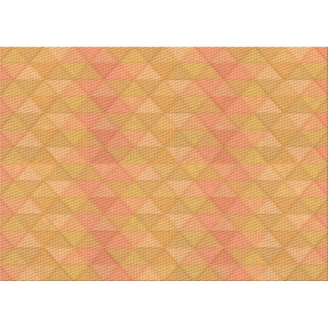 Ahgly Company Machine Washable Indoor Rectangle Transitional Beer Orange Area Rugs, 7' x 10'