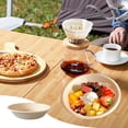 thumbnail image 4 of FHBVT Disposable Biodegradable Paper Bowl 850ml Leak-Proof Microwave Safe Thermal Insulation Portable Foldable for Picnic Party Outdoor Activities Home Children Greek Yogurt Shaved Ice Snack Bowl, 4 of 6