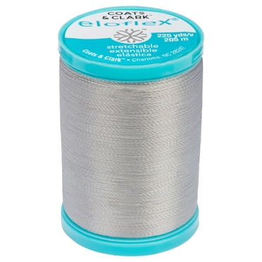 Coats & Clark Eloflex Stretch Thread, Nugrey, 225 Yards, PBT