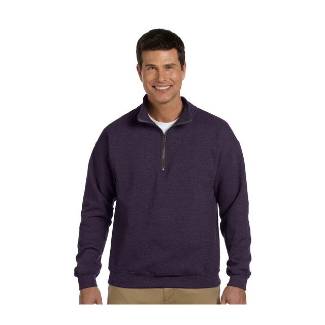 Gildan Men's Contrast Vintage 1/4 Zip Cadet Collar Sweatshirt, Style G18800