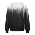 thumbnail image 4 of Chandails à Capuche Zippés pour Femmes Rabais de 50 % Liquidation Décontracté Imprimé Manches Longues Fermeture Éclair Hauts à Capuche Blouse avec Poche Chandails Vestes, 4 of 6