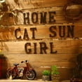 thumbnail image 3 of 3 inch Vintage Decorative Cast Iron Metal Alphabet Letters Wall Sign Hanging Address Name Sign Letter(R), 3 of 5