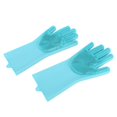 thumbnail image 4 of 2 Pcs Gants de Douche de Massage pour Animaux de Compagnie Chat Chien Brosse de Nettoyage Multifonctionnelle, 4 of 8