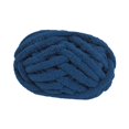 thumbnail image 4 of Luzkey Chunky Wool Yarn Jumbo Yarn Washable Hand Knitting DIY Weight Yarn Bulky Yarn for Tapestry Bed Fence Throw Rug Making Deep Blue, 4 of 8