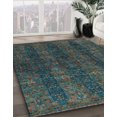 thumbnail image 2 of Ahgly Company Indoor Rectangle Abstract Taupe Brown Oriental Area Rugs, 2' x 4', 2 of 6