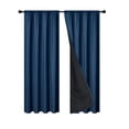 thumbnail image 2 of Chmadoxn Home Decor, Room Decor, Wall Decor Polyester Pongee Rod-Pull Light-blocking Curtains Living Room Sun-Blocking Curtains Heat-Insulating And Soundproof Curtains Polyester Blackout Curtains, 2 of 6