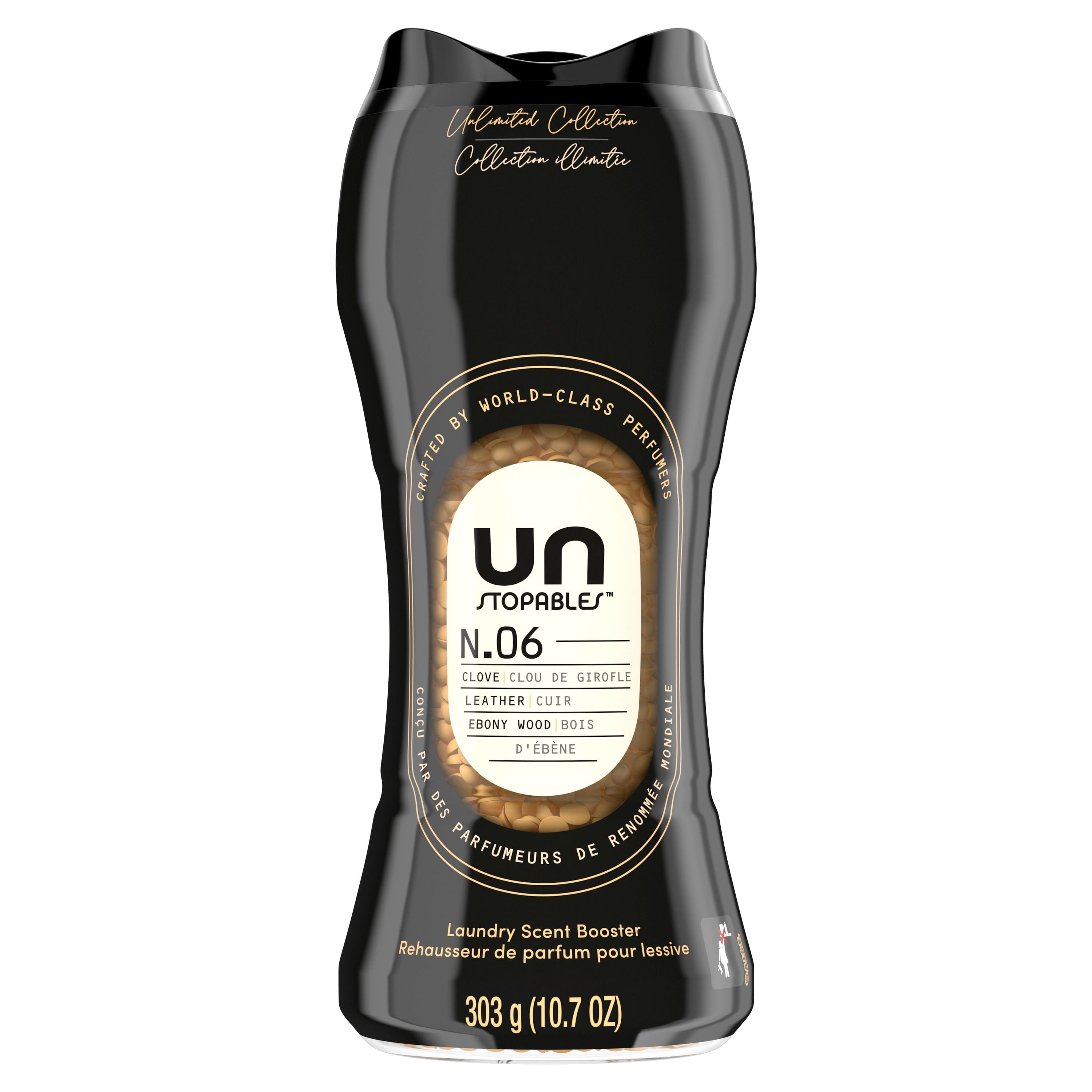 Downy Unstopables Unlimited Collection In-Wash Laundry Scent Booster Beads, No. 06, Fine Fragrance, Long-Lasting Fresh 303 g