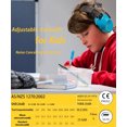 thumbnail image 2 of Casque Antibruit à Double Paquet pour Enfants - Cache-Oreilles pour Autisme, Tout-Petits et Enfants - Protection Insonorisée pour Concerts, Spectacles Aériens et Feux d'Artifice, 2 of 10
