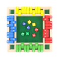 thumbnail image 2 of Traditional Four Sided Wooden 10 Number Pub Bar Board Dice Game Box, 2 of 8