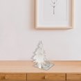 thumbnail image 3 of Bougeoir Arbre En Métal Blanc Vieilli, 3 of 3