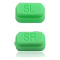 thumbnail image 1 of Replacement SR and SL Switch Button Compatible With Nintendo Switch Joy Con Controller (2 Piece Set) (Green), 1 of 1