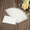 thumbnail image 5 of Unique Bargains PVC Soft Cartes de Crédit Manches Courtes Ouverture Protector ID Porte-Cartes Blanc Pack de 50, 5 of 5