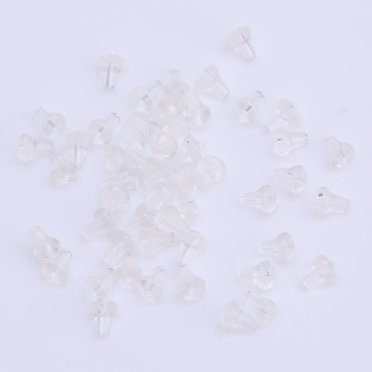 WALFRONT 50pcs Plastic Carp Fishing Tackle Bait Stop Fishing Boilies Floating Lure Holding Stopper, Hair Stops, Boilie Stop