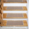 thumbnail image 2 of Ottomanson Escalier Collection Non-Slip Rubberback Solid 8.5" x 26" Indoor Stair Treads, 2 of 6