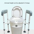 thumbnail image 3 of Elevated Toilet Riser, Height Increase Easy Adjust Elevated Toilet Seat  for Daily Use for Pregnant Woman, 3 of 7