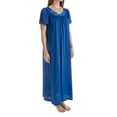 thumbnail image 1 of Women's Shadowline 32280 Petals 53 Inch Gown (Navy 2X), 1 of 4