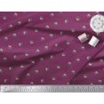 thumbnail image 3 of Soimoi Modal Satin Fabric Frog Animal Print Fabric by Yard 42 Inch Wide, 3 of 3