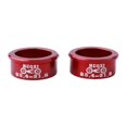 thumbnail image 1 of EeaseCA 4pcs Handlebar Conversion Sheet Increase Shims Clamp 25.4mm to 31.8mm (Red), 1 of 8