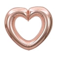 thumbnail image 2 of PEONAVET 33 Inch Large Hollow Balloons Valentine's Day Birthday Party Decoration Shooting Props Bright Surfaces Can Be Connected In Series, 2 of 6