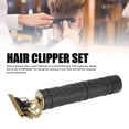 thumbnail image 3 of Hair Clipper Set, Rechargeable Barbers Beard Trimmer Shaver Electric with 4 Lengths Guide Combs for Home Black,Gold, 3 of 7