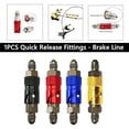 thumbnail image 2 of AN3 Quick Release Motorcycle Dry Break Coupling Fitting Connector for Brake Hose, 2 of 3
