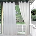thumbnail image 4 of Dvkptbk Moustiquaire Imperméable pour Fenêtre Terrasse Pavillon Extérieur Rideau Moustiquaire Transparent Rideau Extérieur, 4 of 6