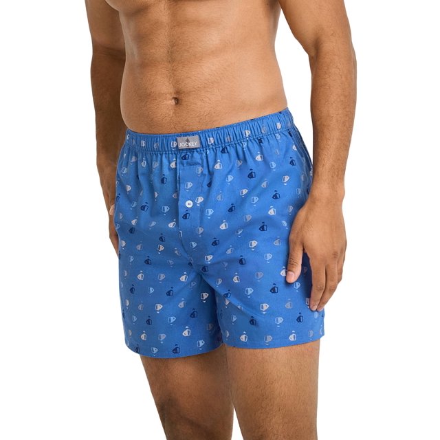 Jockey 100% Cotton Woven 5" Boxer