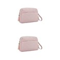 thumbnail image 3 of Ruiboury Large-Capacity Toiletries Cosmetic Bag - Suffice Daily With No Loose Thread Sundries Travel Pink 2Set, 3 of 6