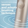 thumbnail image 3 of Philips Sonicare Prestige 9900 Rechargeable Toothbrush with SenseIQ (Champagne), HX9990, 3 of 7