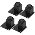thumbnail image 1 of 4Pcs Adjustable Furniture Support Feet, Aluminum Alloy DIY Furniture Replacement Legs for Sofa Table Chair Desk Kitchen Cupboard, 1 of 8