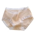 thumbnail image 1 of Ultra-Soft Cotton Imitation Girls Underwear - Breathable Mid Rise Hypoallergenic Panties (3-15Y), 1 of 2