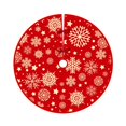 thumbnail image 1 of Christmas Tree Skirt Base Cover 90cm Christmas Supplies Christmas Tree Apron for Style C, 1 of 8