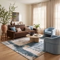 thumbnail image 3 of Rug Branch Silvia Collection Modern Abstract Runner Area Rug, 3 of 7
