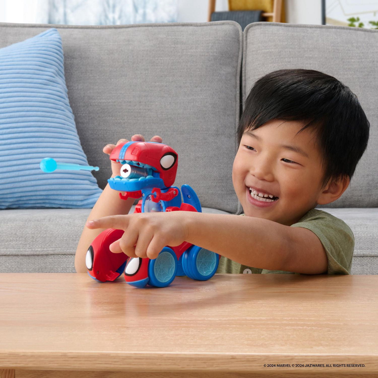 Spidey and His Amazing Friends - Voiture de course Spidey-Rex