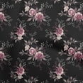 thumbnail image 1 of oneOone Viscose Jersey Black Fabric Florals Sewing Craft Projects Fabric Prints By Yard 60 Inch Wide, 1 of 4