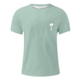thumbnail image 2 of Ramiter T-Shirt à Col Rond Cool pour Hommes / T-Shirt Anti-Odeur pour Homme Vert,m, 2 of 3