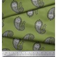 thumbnail image 3 of Soimoi Cotton Voile Fabric Paisley Block Print Sewing Fabric Yard 56 Inch Wide, 3 of 3