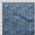 thumbnail image 4 of oneOone Silk Tabby Blue Fabric Moire Sewing Craft Projects Fabric Prints By Yard 42 Inch Wide, 4 of 4