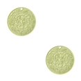 thumbnail image 3 of yingyy Tapis de Pot Antidérapant Résistant à la Chaleur Napperon Rond Anti-Brûlure Porte-Gobelet Protecteur de Table de Cuisine Vert 2Set, 3 of 6
