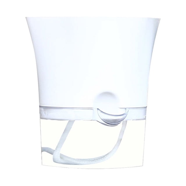 Transparent Self-Watering Plant Flower Plastic Pot Planter Home Garden Decor