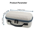 thumbnail image 1 of Étui de Voyage pour Projecteur Compatible avec TheFreestyle Projecteur Coque Rigide EVA Sac de Transport Portable pour Projecteur et Accessoires, 1 of 7