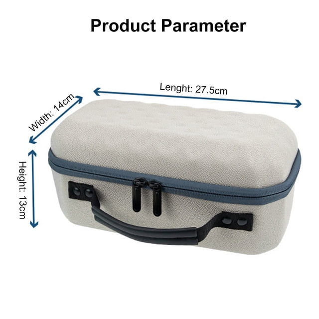 Étui de Voyage pour Projecteur Compatible avec TheFreestyle Projecteur Coque Rigide EVA Sac de Transport Portable pour Projecteur et Accessoires